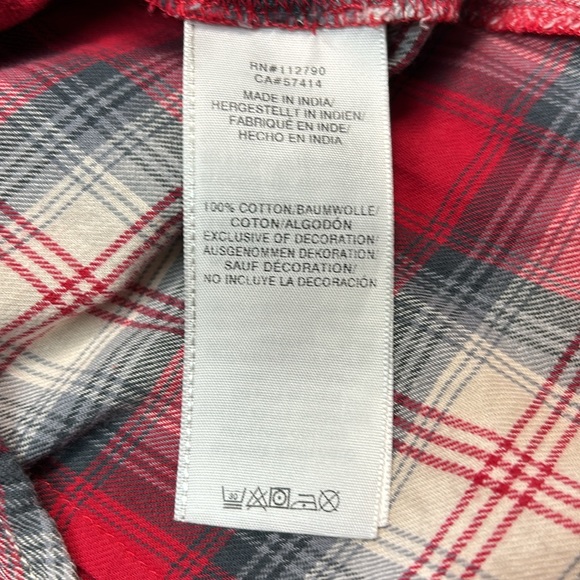 True Religion Women’s Western Plaid Flannel Shirt. Sz M - Picture 6 of 13